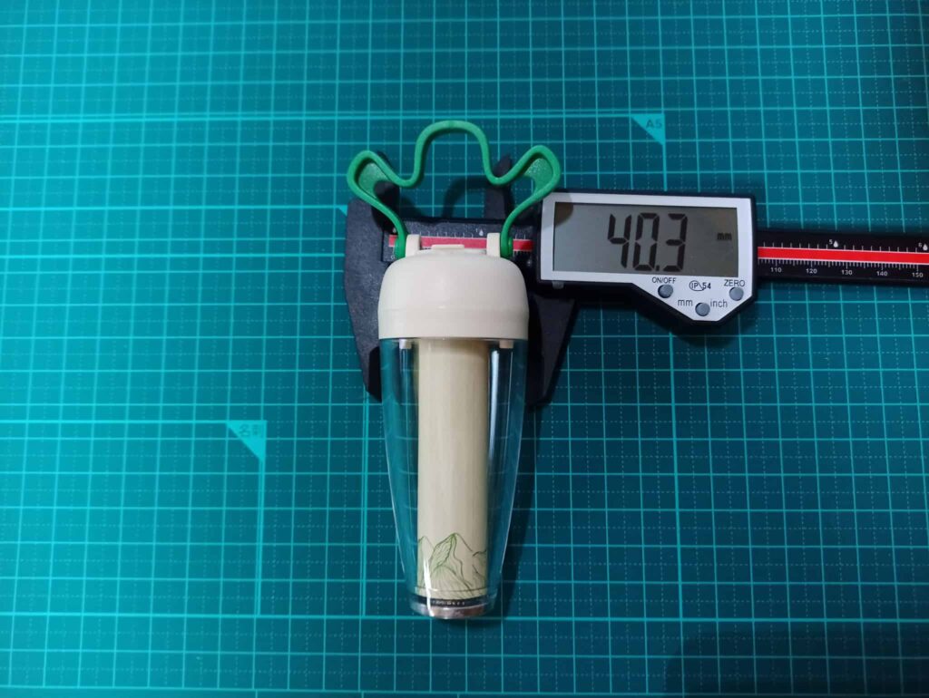 Soomloomキャロットランタンの横4.03cm